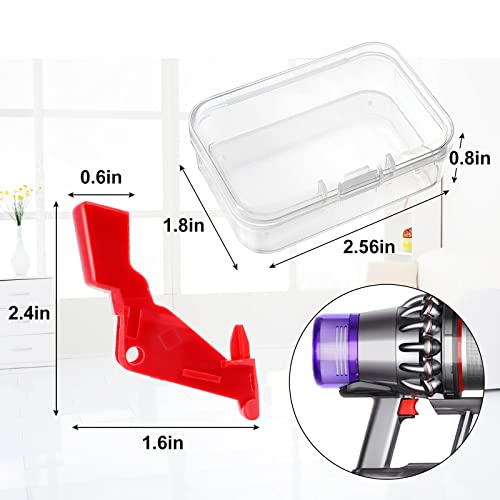 Trigger Switch Button Geüpgraded voor Dyson V10 V11 Stofzuiger Extra Sterke Trigger Lock Power Button Switch Stofzuiger Onderdelen Accessoires met 1 Schroevendraaier 4