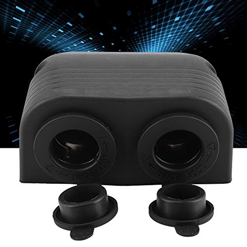 Auto Sigaret Lighter, 12V 24V Waterdichte Marine Motorfiets Lighter Socket voor Boat Car Truck RV ATV, Oppervlaktemontage 3