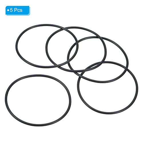5st Nitril Rubber O-ringen 58mm AD 54mm ID 2mm brede metrische zegel voor water tap Loodgieter auto reparatie zwart 3
