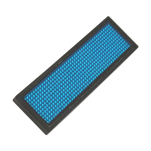 LED Naam badge Tag blauw programmeerbaar 4 helderheid met magnet voor hotel restaurants