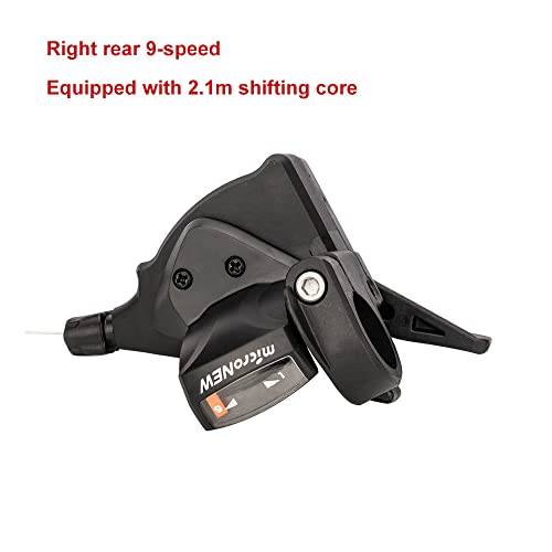 Zeefiets Derailleur, Mountain Bike Rear Derailleur, 1 Pair 3 x 9 Speed Bike Gear Shift Links/rechts Derailleur 4