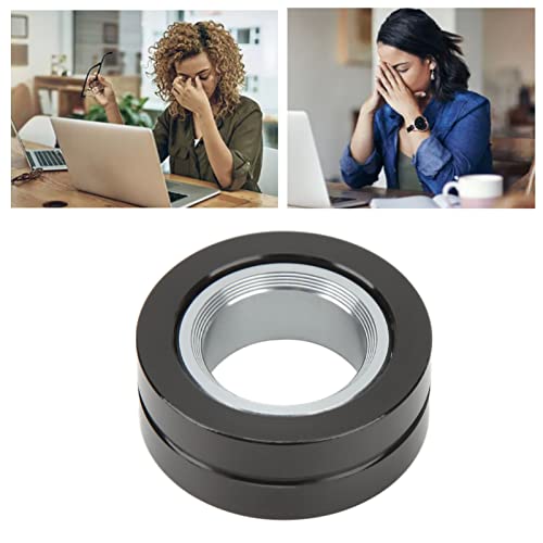 Metalen ringen Fidget Speelgoed, Magnetische Fidget Slider Metaal Autisme Speelgoed Finger EDC Decompressie Speelgoed voor dagelijks gebruik 4