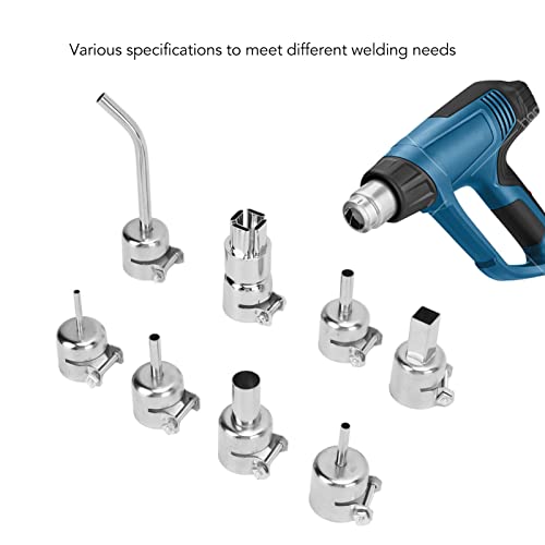 8PCS Universal Hot Air Gun Soldeerstation Nozzle, Lassen Gun Nozzle Compatibel met Aoyue 906, 968, 850, 6028 4