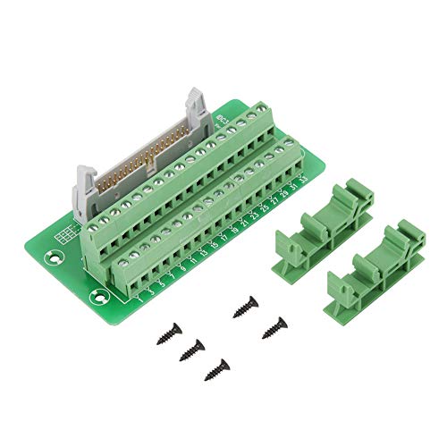 IDC34P 34 Pin Pin Strip Breakout Board Module Terminal Blok SPS Interface met houder