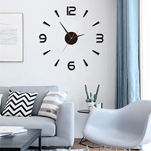 DIY Wandklok 40cm kleine moderne Eenvoudige Europese stijl stil acryl zonder doe-het-zelf 3D Wandklok 3