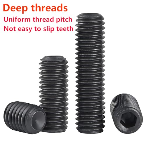 20 st. Koolstofstaal Hexkopschroeven, verzonken Hexkopschroeven, Hex-Socketschroeven, M3*4mm 3