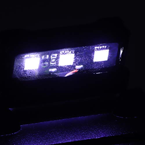 Motorfiets License Plate Bracket, voor KAWASAKI Z800 2013-2018 3mm Aluminium Plate CNC die Laser machinaal bewerken Geanodiseerde Oppervlakte Beschermende Layer Licentieplaathouder W/LED Wit licht 4