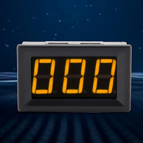 Digitale Ammeter Hoge Nauwkeurigheid 3-Digit Amp Detector Module Ampere Meetmonitor Meetveld Micro Instelling DC 0-1A (Geel) 3