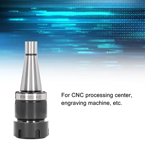 Chuck Tool Holder, NT30 ER32 Collet Tool Houder CNC Malen Gereedschappen Collet houder met sleutel M12 draad, elektrisch gereedschap vervanging delen 4