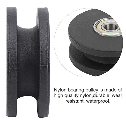 10Stuks Fitness Pulley Nylon Fitness Bearing Pulley Strength Trainingswiel voor krachttraining, fitnessapparatuur Pulley voor sportschool (50mm) 5