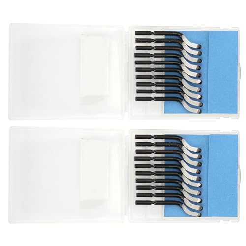 20 st Trimmen mes vervangende snijkop voor het schrapen van PVC Kunststof ijzer BS1010 Bladen ontbramen 3