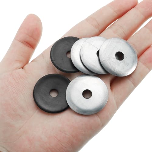 EPDM Rubber Afdichting Ringen Afdichting M6.3 x 30 mm, Verpakking van 50 Schroefhouder Gemaakt van gegalvaniseerd Neopreen Rubber voor industriële huishoudelijke machines dak (#14 x 1/4 Inch) 5