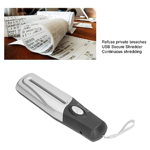 Portable Mini USB Elektrische papiervernietiger voor Home School Office 4 Mm