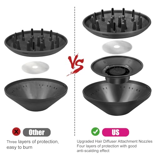 Diffuser accessoires 970266-05 bevestiging voor Dyson Supersonic Haardroger HD01 HD02 HD03