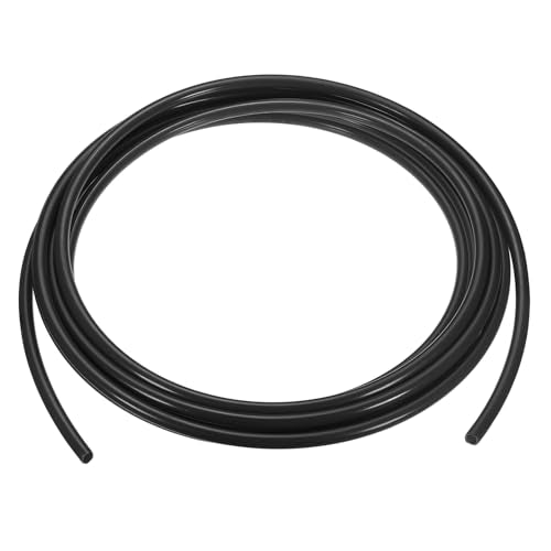 PE Pipe 5/16" ID x 1/2" OD (8mm x 12Mm), 25ft (7.65 Meter), flexibele waterslang Polyethyleen slang buis voor omgekeerde Osmose systemen Waterfilters, zwart