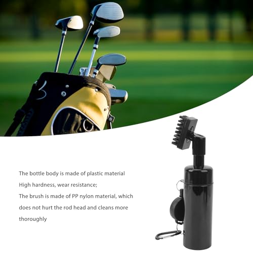 Golf Club Wash Brush Golf Club Brush Golf Brush Handdoek Golf Club Washulpmiddel Golf Club Groove Cleaner Golf Club Groove Cleaner Golf Care Brush voor Golfers 4