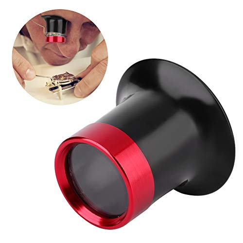 Kit, horloge reparatie sets, lens voor horloge reparatie, magnetisch glas voor horloge reparatie aluminiumlegering 10X Eye Loupe reparatie horloge tool vergrootglas Loupe 3