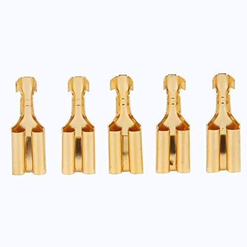 Vierkante koperen veerklem, 100 stuks, 7,8 mm 5