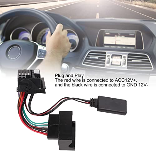 Bluetooth Aux audiokabel, auto Bluetooth Module AUX-kabel, compatibel met W169 A-klasse W245 B-klasse W203 C-klasse 3