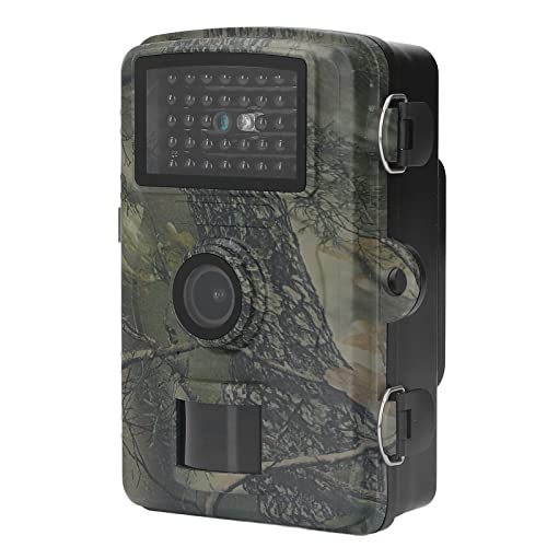 Trail Camera, Wildlife Game Camera 1080P IP66 Trail Track Camera voor Wild Animals met Nachtzicht, Beweging geactiveerd met 38 LED's, Jacht Spel Camera's
