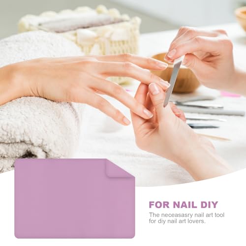 Nagel Art Table Mat, Hand Rust, Nagel Salon, Nagel Bureau Mat, Waterdicht, Manicure Hand Rust, Opvouwbaar, Armrest, Handkussen, Non-Slip Soft PU Leather, 60 x 40 cm (Zwart) 5