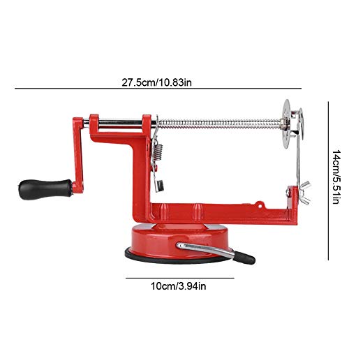 Potato Twister, Handmatig Spiraal Aardappel, Roestvrij staal Hand Crank Handleiding Spiraal Aardappel Chips Twister Cutter Zuigbase Keukengereedschap 3