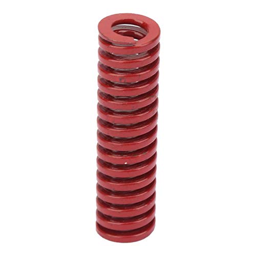 2 stuks OD 10mm ID 5mm Die Spring Mold Accessoires TM Red Spring Compression Short Pitch Spring Spiraalcompressie Spring Red Flat Wire(TM10*35mm) 3