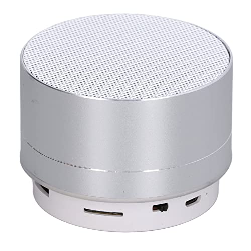 Aluminium Legering Portable Speaker, High Definition Stereo, Multi-Function Mini Speaker met handen-vrij bellen, Ondersteuning U schijf, Micro SD Kaart 5
