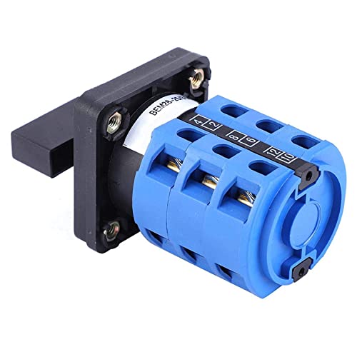 Schakelschakelaar LW28-32 3 standen 12 aansluitingen universele roterende nokkenschakelaar vergrendelingschakelaars 690V 32A 4