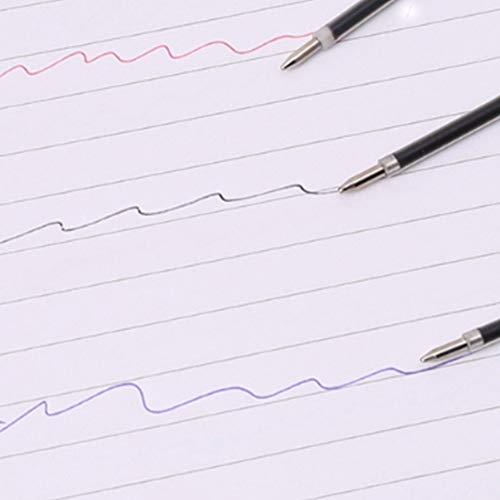 0,7mm Medium Point Pen Refill 12Stuks Metaal Balpunt Pen hervult vervanging Inkt op basis van olie Comfortabel glad schrijven 5