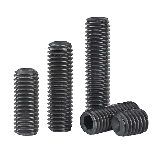 20 st. Koolstofstaal Hex hoofdschroeven, Countersunk Hex Socket Schroeven in Cup Hex Socket Schroeven, M6*8mm, Verpakking van 20