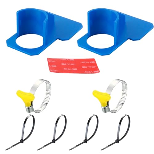 2-Pack grondzwembadbuishielders met niet-doorbrengende ondersteuning met montagebanden en kabelbinders voor in-ground zwembaden