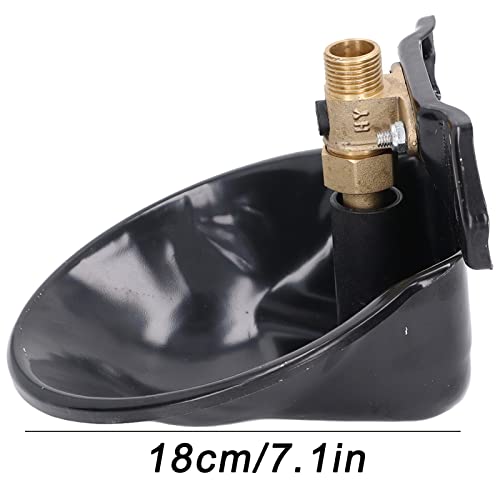 Automatische Sheep Water Bowl, Roestvrij stalen Goat Drink Bowl met koperen klep en Touch Switch, Automatische Schapen Drink Bowl 4