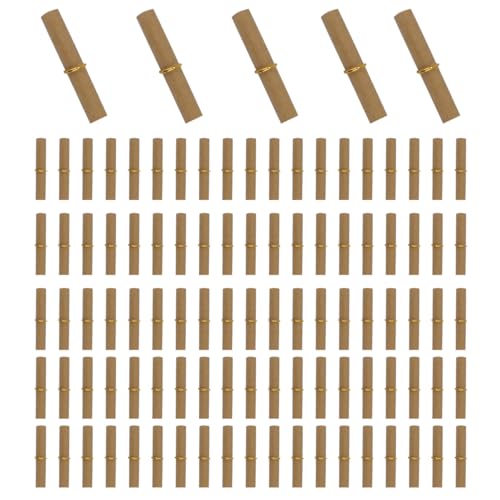 100 Stuks Antieke bericht Rolls, Vintage Kraft liefdesbrief, Wenspapier, Anniversary Decoraties, DIY Craft leveringen, bruiloft feestgeschenken, verjaardag dagboek