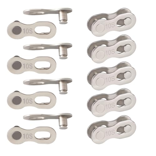 5 paar fietskettingconnectoren, fietskettingconnectoren, fietskettinglinks, 10 snelheid 5