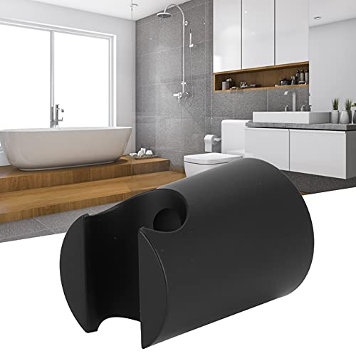 Douchehoofdhouder ABS 360° verstelbare handdouche Chrome Vergulde vervanging voor schuifdeur badkamer accessoires (zwart) 4