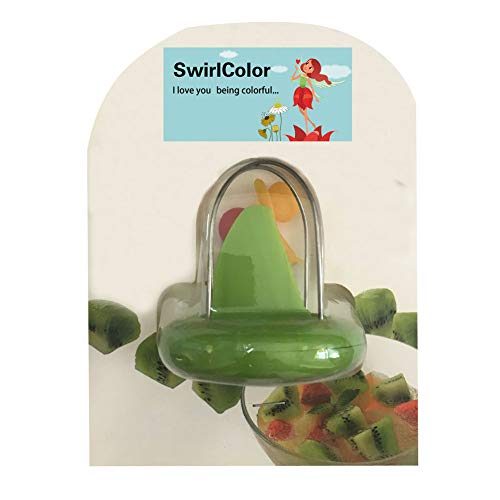 Kiwi roestvrij staal groenteschil fruit gepitte peeler keuken en 2 stuks Willekeurige kleur Snail Shape Siliconen Hangende theezak houder 5
