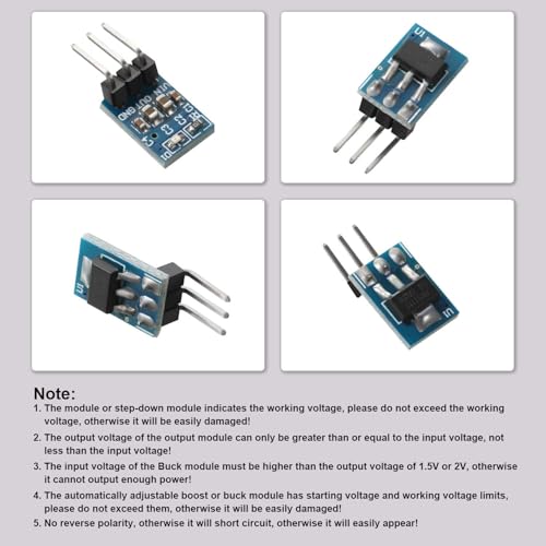 20 sts 4.75V-12V tot 3.3V 800mA DC Stap omlaag Converter Voltage Regulator Power Inverter voor Raspberry Pi Power Module 5