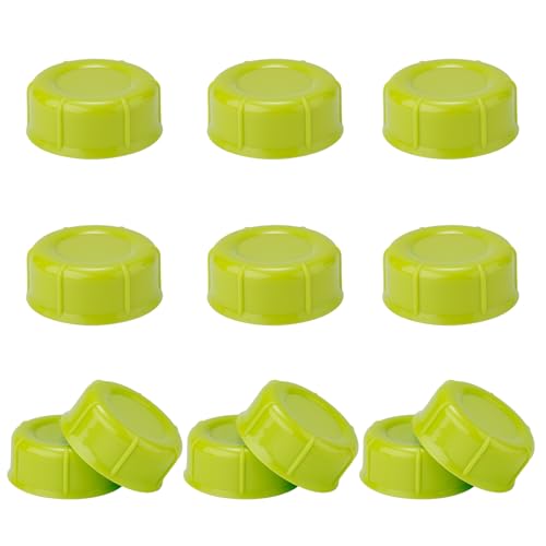 12 st. Narrow Baby Bottle Caps voor Dr Brown, BPA Gratis Travel Bottle Caps Leakproof Baby fles opslag deksels met afdichtende pakking Vervanging Delen voor Medela Ameda (Groen)