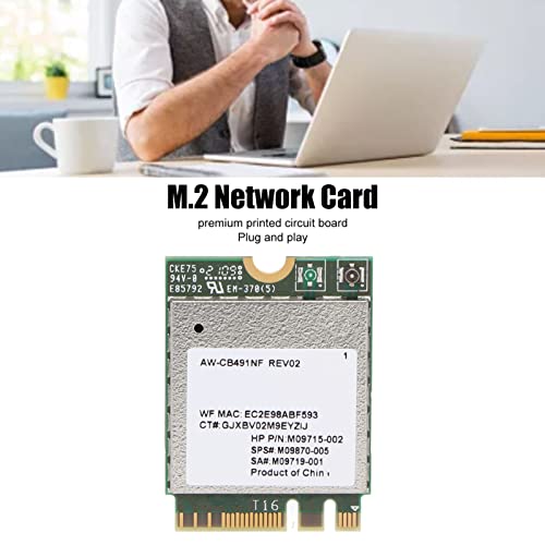 RTL8821CE WiFi-kaart, plug en play Stabiele AW CB491NF-netwerk voor laptop RT L8821 C M.2 Interface BT4.2 Hoge snelheid