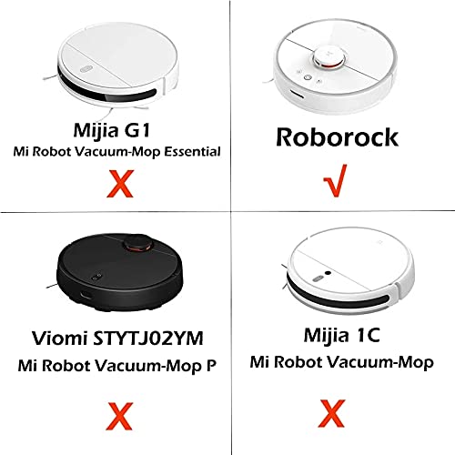 4 Pack Filter voor Roborock S4 S5 S5 Max S6 S6 MaxV S6 Pure S50 S51 S55 S60 S65 E2 E3 E4 E5 T6 T7/T7 Pro MI Robot Stofzuiger 3