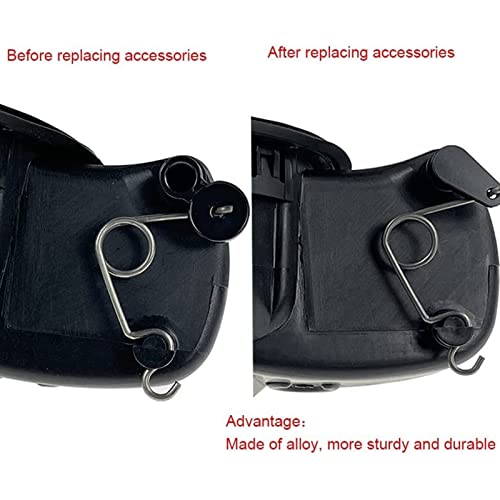 Brandstof Deur Spring Gas Tank Scharnier Kit, Aluminium Filler Neck Housing Cover Vervanging voor Mark LT 3