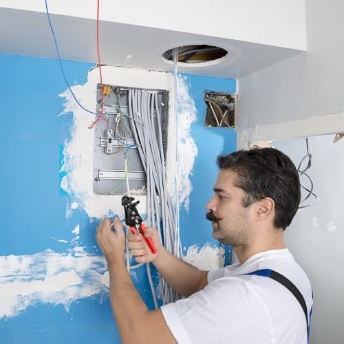 Automatische stripper, kabelstripper, 8-18 AWG, 3-in-1 snijtang, automatische stripper voor elektrische kabels van 0,5 - 6 mm2 5