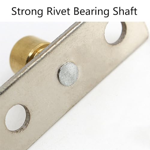 4Pcs Schuifdeur gids, 8mm Diameter Locator Stopper Guide Wiel voor thuis Cupboard Deur vloer 4