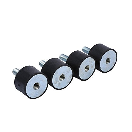 4x M8 Rubberbeugels Anti-Vibratie Dempers Silentblock Coils (VD30 * 20 M8 * 23)