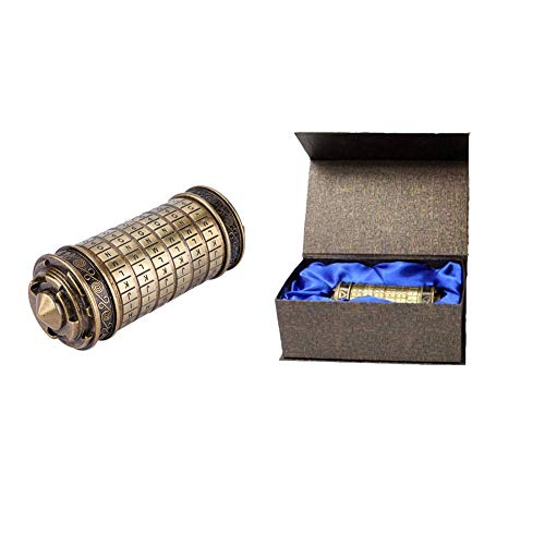 Code Cilinder Lock Box Cryptex Letter Locks Ring houder Vriend Verjaardag Cadeau voor Valentijnsdag