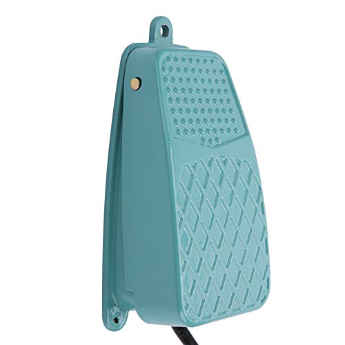 TFS-2 Anti-slip aluminium legering, Voetschakelaar vergrendelbare voetpedaalschakelaar Elektrische reset voetpedaalschakelaar AC 250V 10A Spdt 4
