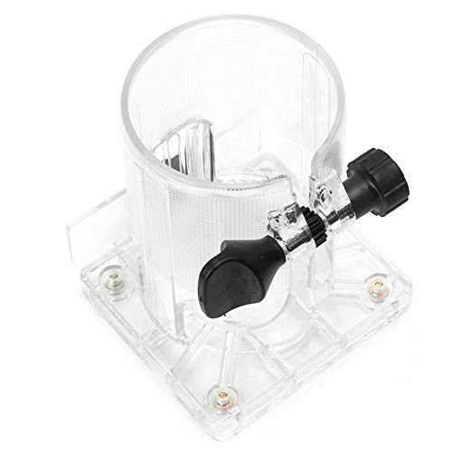 Houtbewerking Trimmer Router Clear Plastic Base Power Tools Beschermende accessoire Katsu Router Base (Dike Sectie) 5