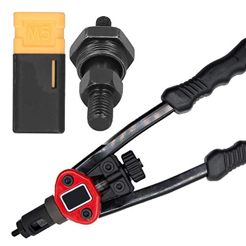 M5 Manual Nut Rivet Guns Tips, Legering Staal Rivet Nut Tool Tips, Mandrel en neusstuk Rivet Tips 3