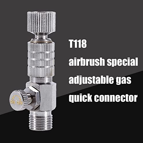 Luchtborstel slangen Harder en Steenbeck Airbrush 6×6×1 Luchtborstel slang Quick Coupling 1 8 Adapter passen paar connector 5